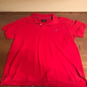 Men’s American Eagle Red Polo